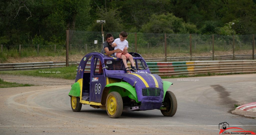 Baptêmes 2cv cross Deuchie 2024 circuit Bourges-Allogny photographe De la lumière aux yeux