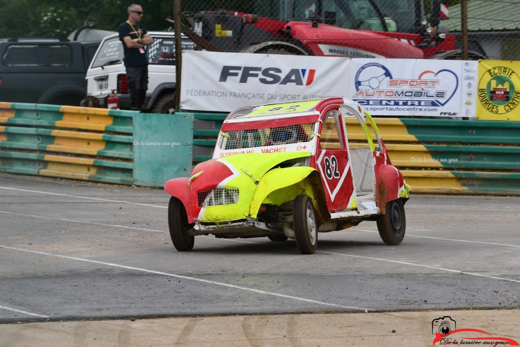 Fol'Car et 2cv Cross au circuit de Bourges Allogny 8 et 9 juin 2024 photographe De la lumière aux yeux