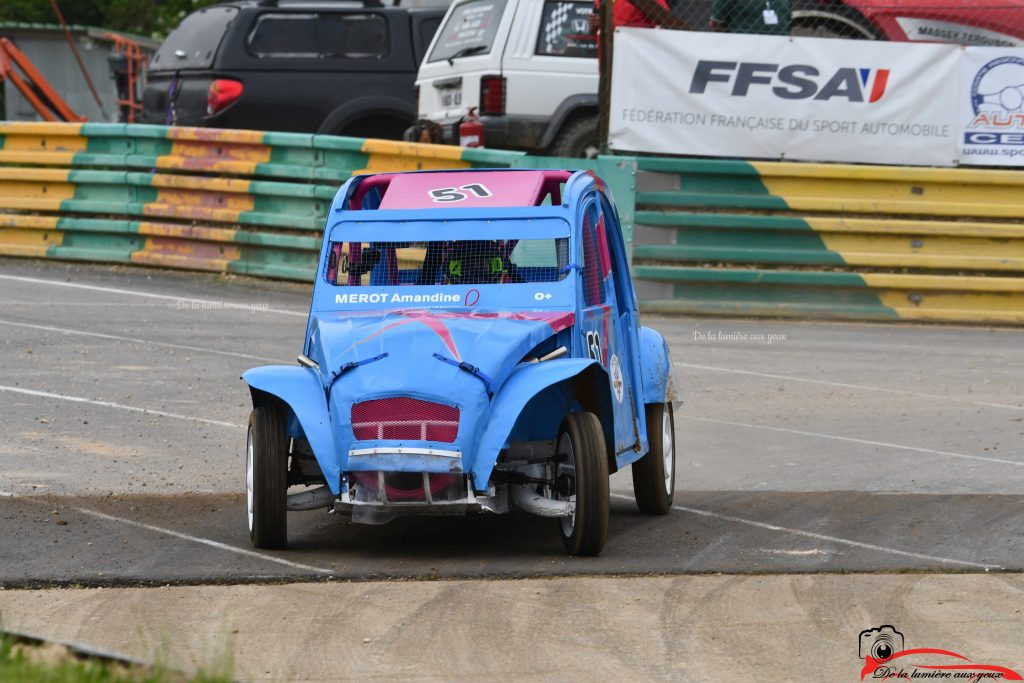 Fol'Car et 2cv Cross au circuit de Bourges Allogny 8 et 9 juin 2024 photographe De la lumière aux yeux