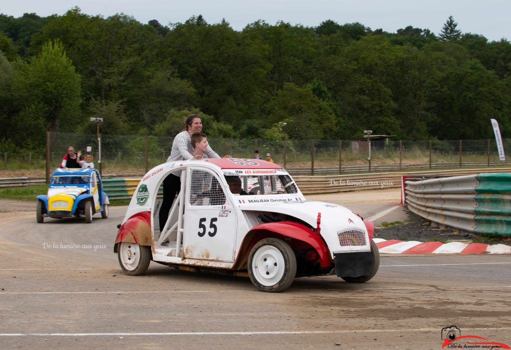 Baptêmes 2cv cross Deuchie 2024 circuit Bourges-Allogny photographe De la lumière aux yeux