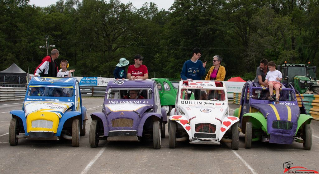 Baptêmes 2cv cross Deuchie 2024 circuit Bourges-Allogny photographe De la lumière aux yeux