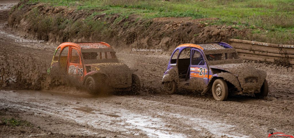 Fol'Car et 2CV Cross circuit Sougy 2024 photographe De la lumière aux yeux