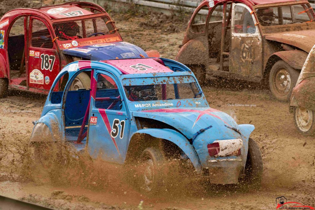 Fol'Car et 2CV Cross circuit Sougy 2024 photographe De la lumière aux yeux