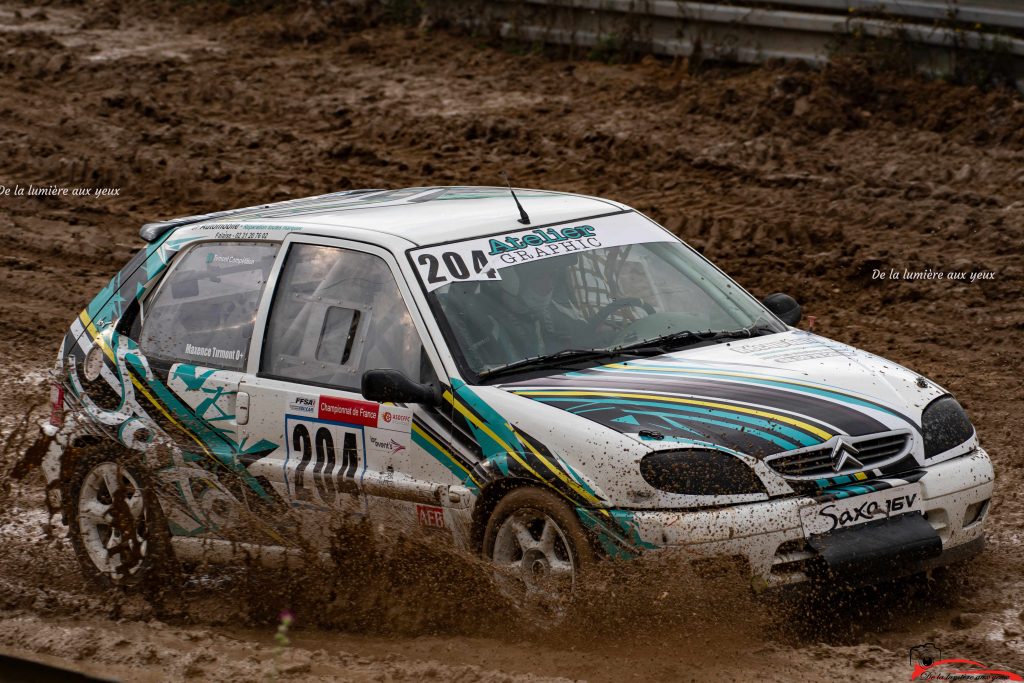 Fol'Car et 2CV Cross circuit Sougy 2024 photographe De la lumière aux yeux