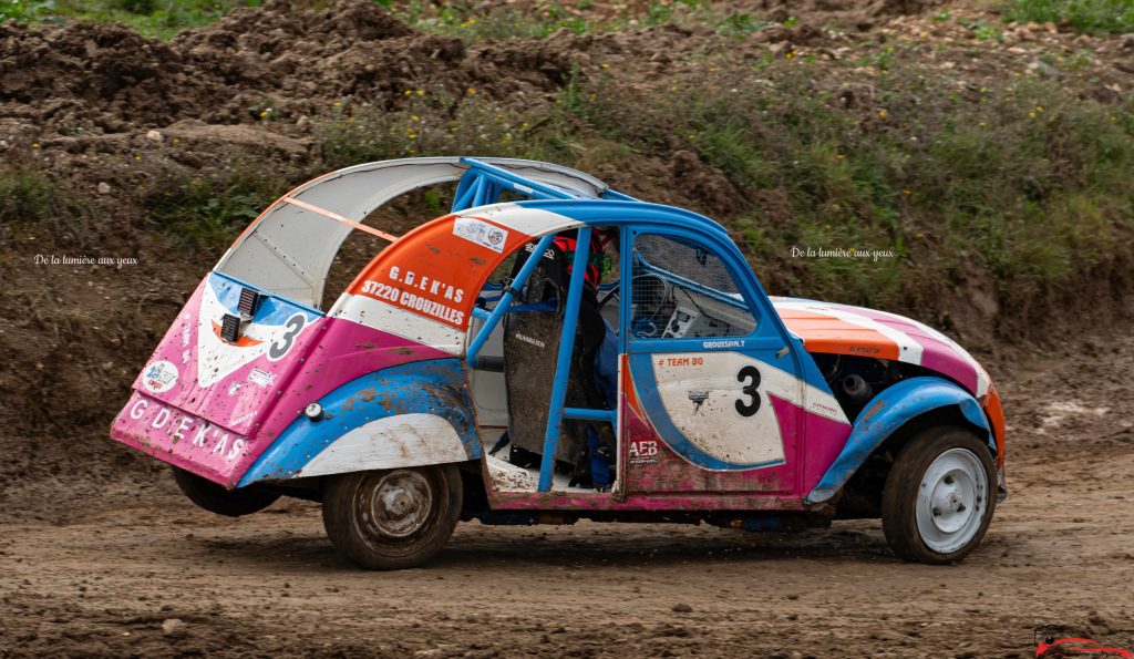 Fol'Car et 2CV Cross circuit Sougy 2024 photographe De la lumière aux yeux